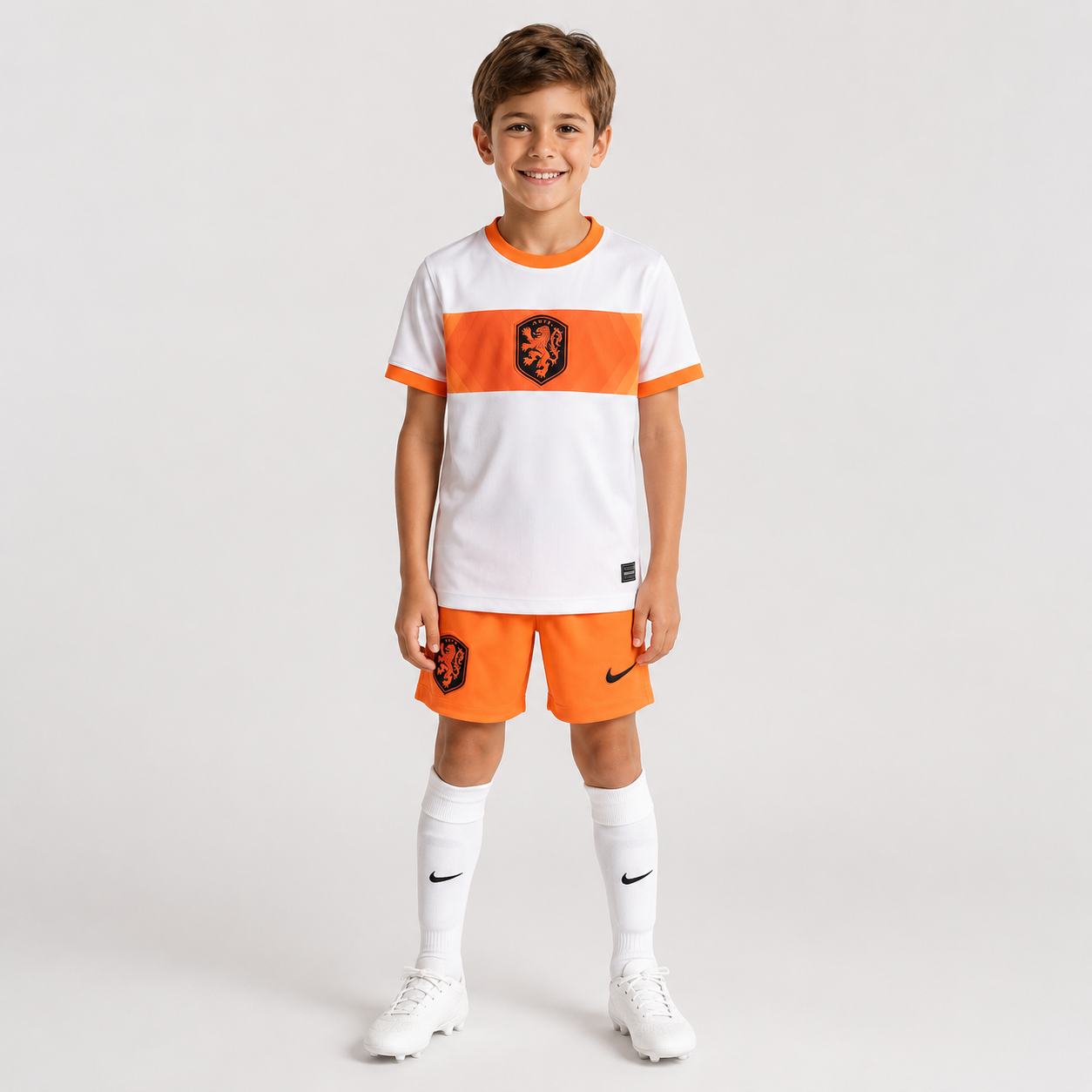 Netherlands 2026 Away Kids Kit Jersey World Cup