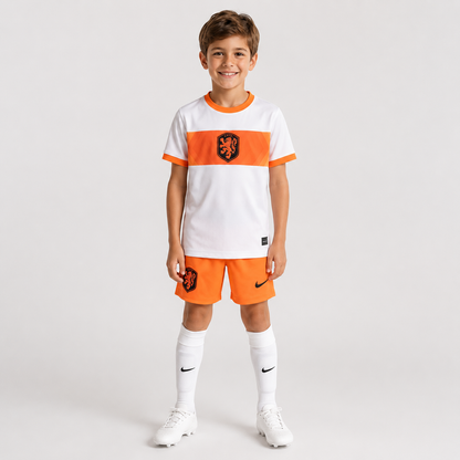 Netherlands 2026 Away Kids Kit Jersey World Cup