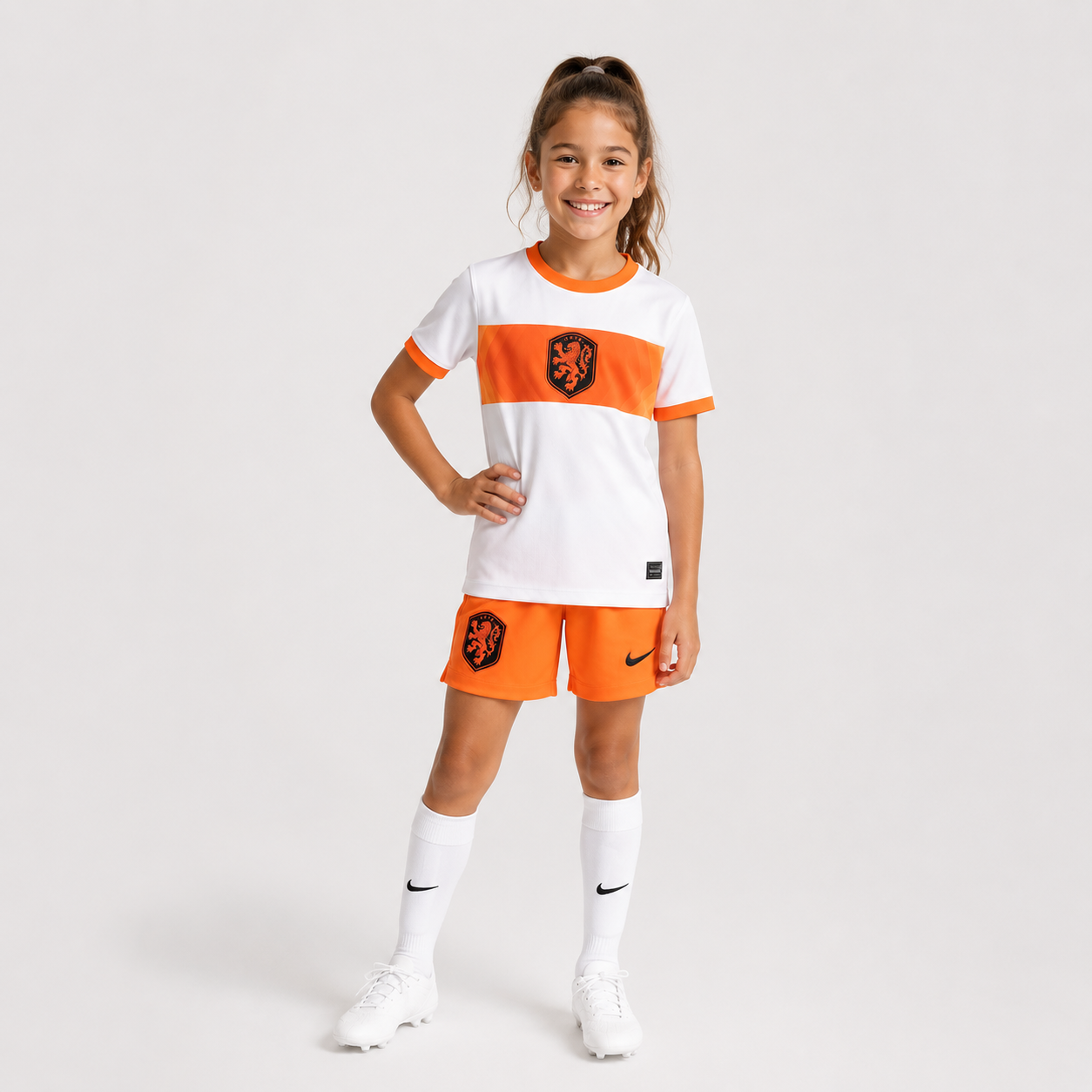 Netherlands 2026 Away Kids Kit Jersey World Cup