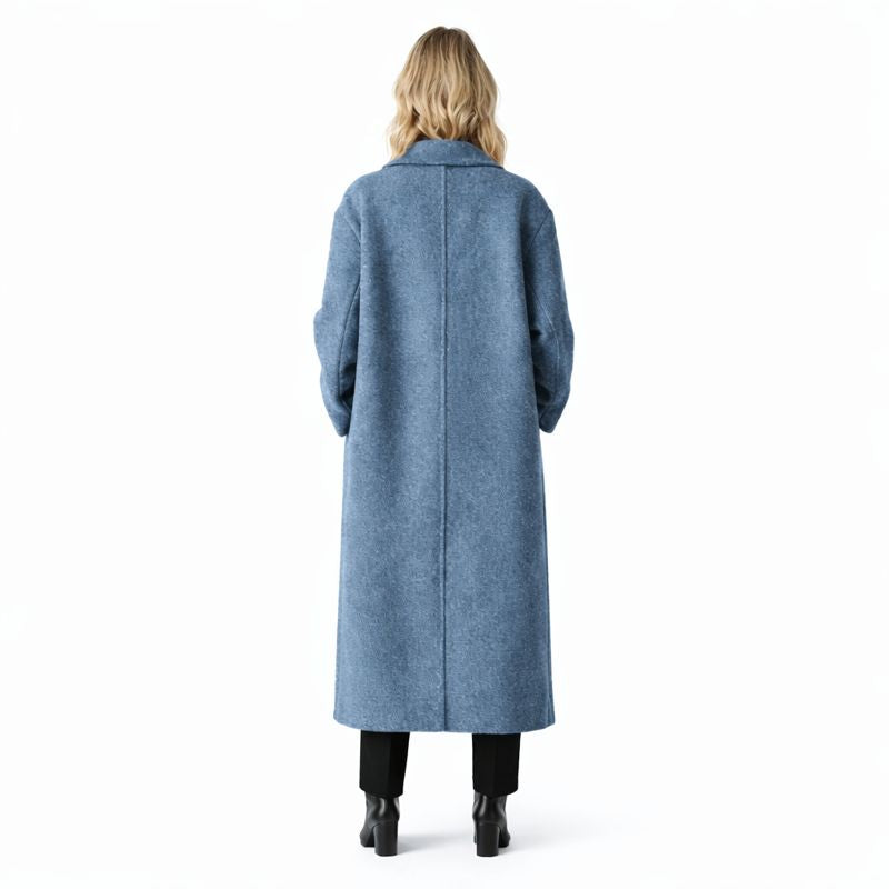 Dames  Manteljas blauwgrijs