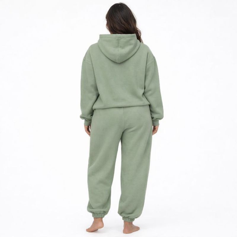 Dames Jogging Set Sage Green