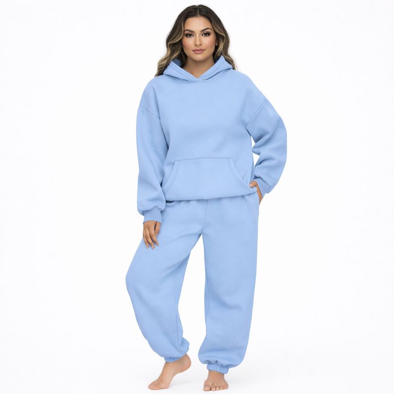 Dames Jogging Set Lichtblauw