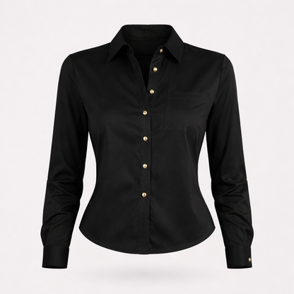 Tijdloze Blouse met Lange Mouwen