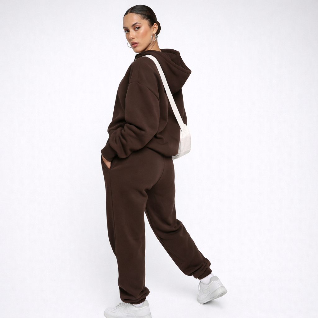 Dames Trainingspak Set met Hoodie