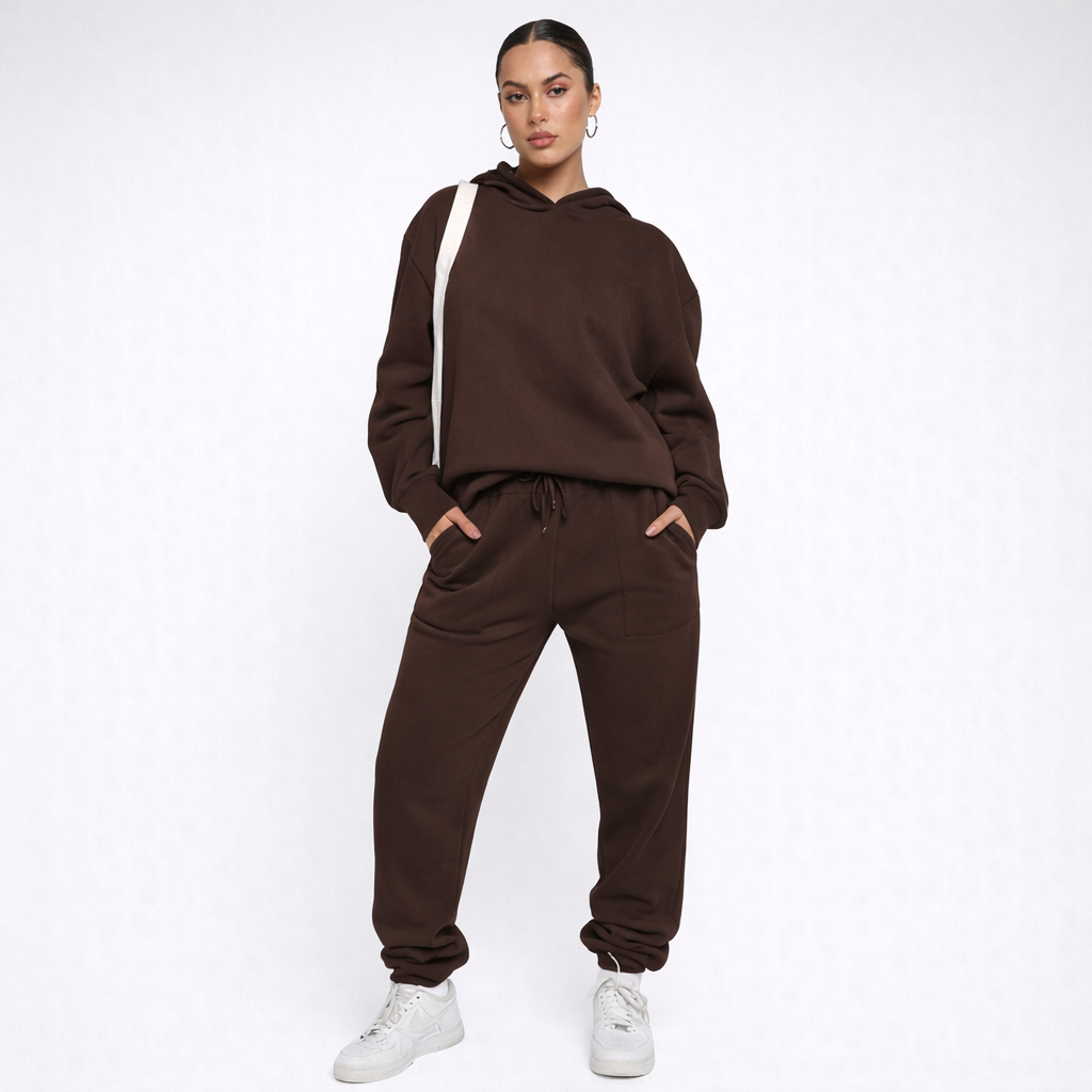Dames Trainingspak Set met Hoodie