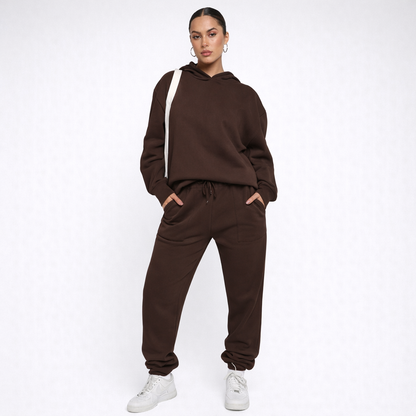 Dames Trainingspak Set met Hoodie