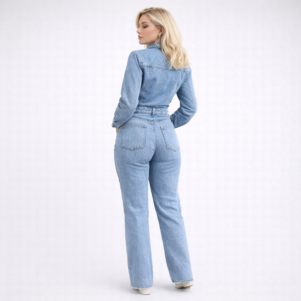 Stijlvolle Denim Jumpsuit voor Dames